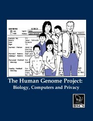 The Human Genome Project: Biology, Computers ... - SDSC Education