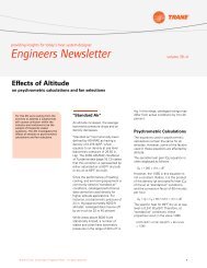 Effects of Altitude on Psychrometric Calculations and Fan Selection ...