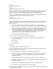 Estatuto del docente Nacional - DAD Departamento de Aplicación ...