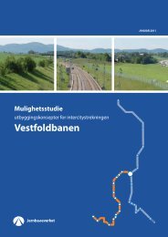 IC Mulighetsstudie Vestfoldbanen - Jernbaneverket