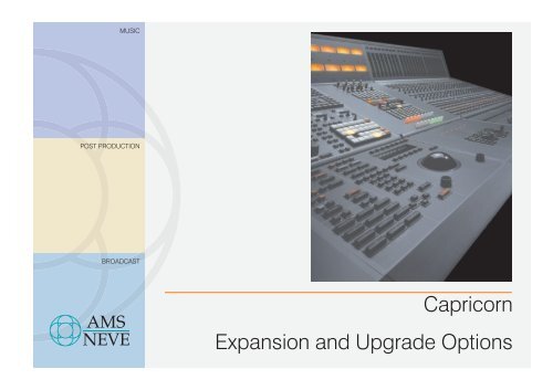 Upgrade Manual - AMS Neve