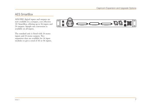 Upgrade Manual - AMS Neve