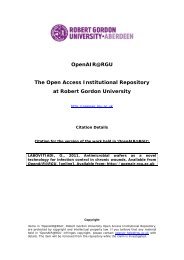 John G. Buchan PhD.pdf - OpenAIR @ RGU - Robert Gordon ...