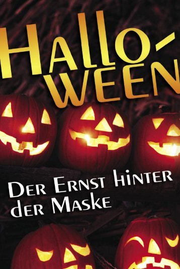 Halloween der Ernst hinter der Maske DE 21760 TR.indd