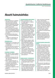 Akuutti haimatulehdus - Duodecim