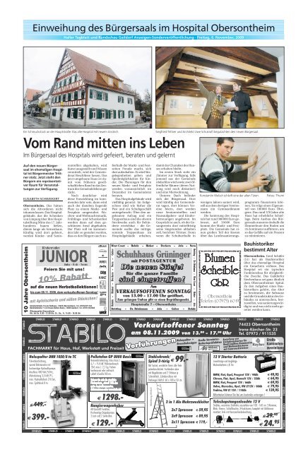 verkaufsoffenen Sonntag - Haller Tagblatt
