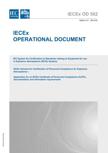 OD 502 - IECEx