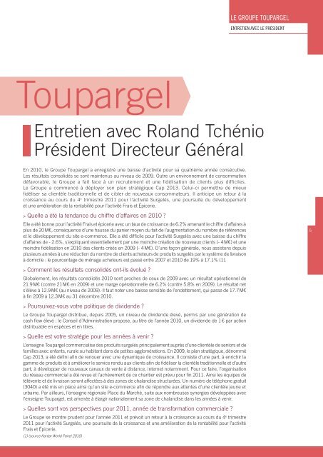 RAPPORT ANNUEL - Paper Audit & Conseil
