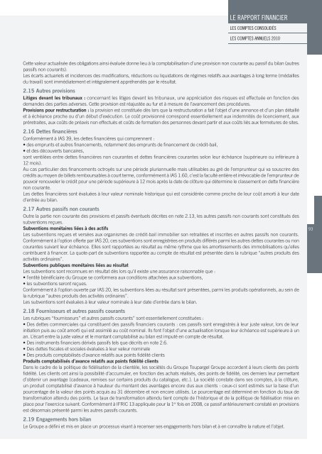 RAPPORT ANNUEL - Paper Audit & Conseil