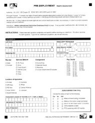 DD 2795, Pre-Deployment Health Assessment. This form has not ...