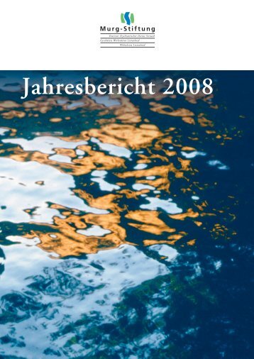 Jahresbericht Murg-Stiftung 2008