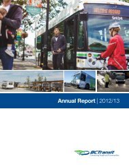 Annual Report | 2012/13 - BC Transit