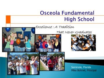 Fundamental Overview Presentation - Osceola Fundamental High ...