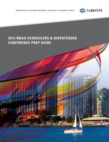 NBAA Schedulers & Dispatchers Conference Prep Guide