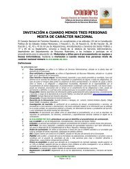 Convocatoria - conafe.edu.mx