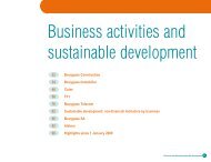 Business activities and sustainable development - Bouygues