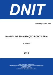 MANUAL DE SINALIZAÃÃO RODOVIÃRIA 2010 - IPR - Dnit