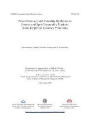 Price Discovery and Volatility Spillovers in Futures and Spot ...