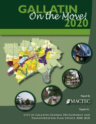 On the Move! - City of Gallatin