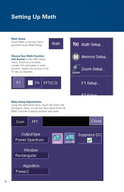 Lecroy WaveRunner Oscilloscope Quick Reference Manual