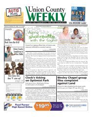 Union County - Carolina Weekly Newspapers