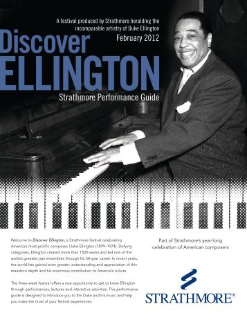 Duke Ellington â A Festival Produced By Strathmore Heralding