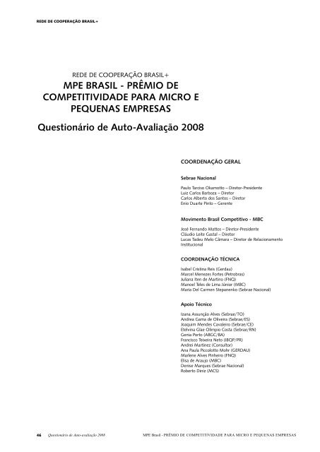 MPE BRASIL - PRÃMIO DE COMPETITIVIDADE PARA MICRO E ...