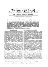Aardwolf denning - Andersonafrica.co.za