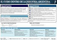 EL CUERO DENTRO DE LA INDUSTRIA ARGENTINA