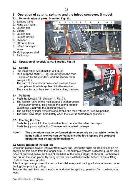 Palax KS35 Ergo/S Manual - Hakmet