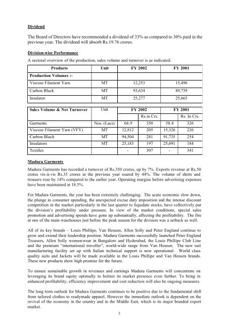 IRIL Cover Sheet Results FY02 .XLS - Aditya Birla Nuvo, Ltd