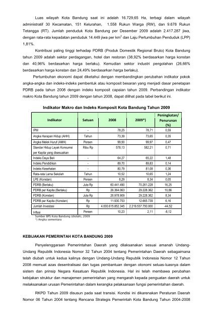 Informasi Laporan Penyelenggaraan Pemerintahan Daerah Kota ...