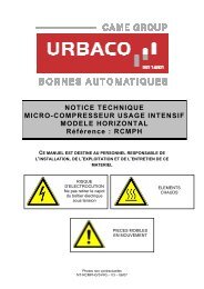 NOTICE TECHNIQUE MICRO-COMPRESSEUR USAGE INTENSIF ...