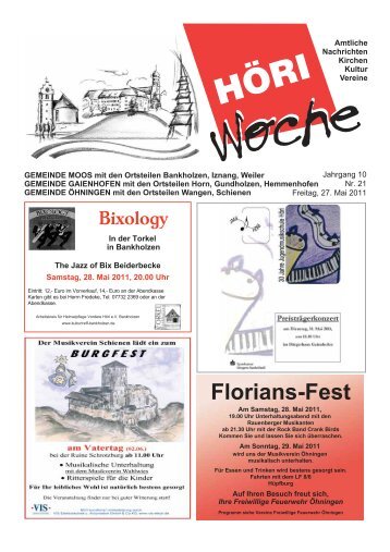 Florians-Fest - Gaienhofen