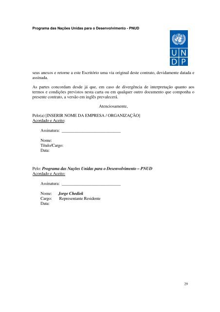 Edital de Licitação Pública Internacional (ITB) Nº 20717/2013 ... - Pnud