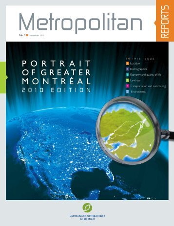Portrait of the Greater MontrÃ©al, 2010 edition - CommunautÃ© ...