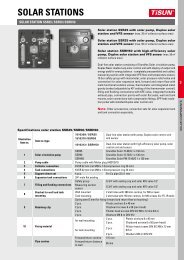 technical data - TiSUN