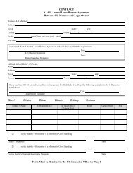 4-H Animal Lease Agreement - RCE of Somerset County