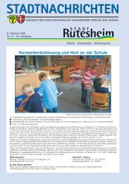 Publ rutesheim Issue kw41 Page 1