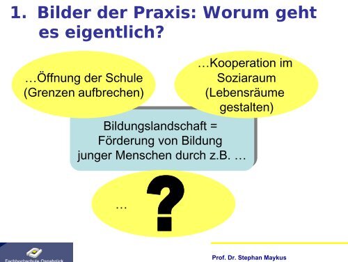 Maykus Kommunale Bildungslandschaften ... - Lerntherapie