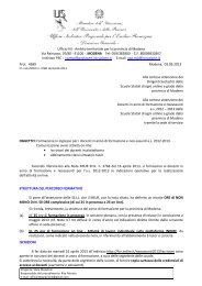 Indicazioni docenti neoassunti.pdf - Ufficio XII - Modena