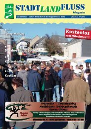 Stadt, Land, Fluss – Das Magazin