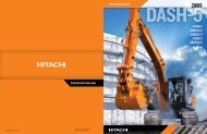 Features and Benefits Brochure - Hitachi