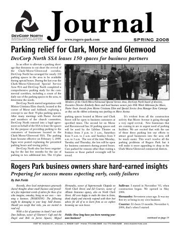 2008 - Rogers Park Business Alliance