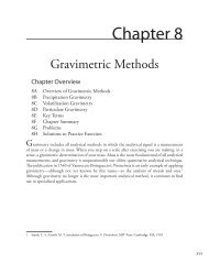 Chapter 8: Gravimetric Methods