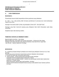 Bahasa Melayu Qu0026amp;A - Trial Paper Collection