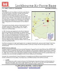 Property Wide Fact Sheet - Louisville District - U.S. Army