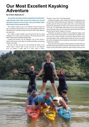 Our Most Excellent Kayaking - New Zealand Kayak Magazine