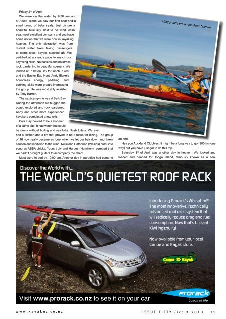 Our Most Excellent Kayaking - New Zealand Kayak Magazine