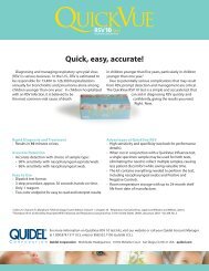 QuickVue RSV 10 test - Quidel